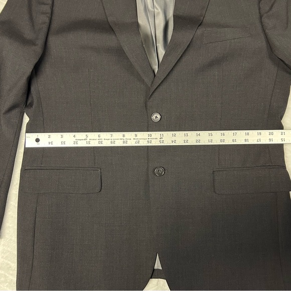 Men’s suit jacket 44R Pronto Uomo dark gray - Picture 10 of 10